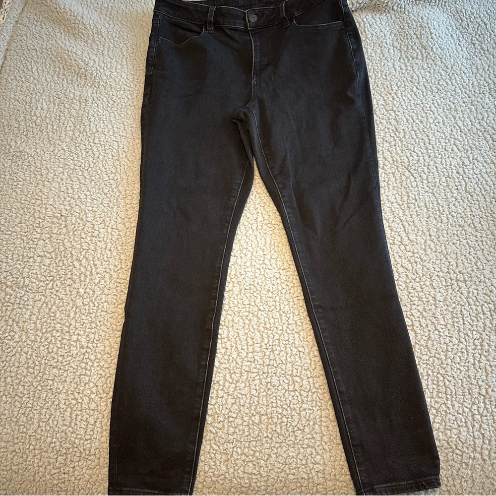 American Eagle Outfitters Women's Black Skinny Jeans